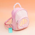 Shiny Shell Children's Backpack - Pink