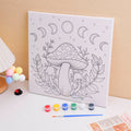 DIY Paint Art-Big Mushroom 30*30 (Without Easel)
