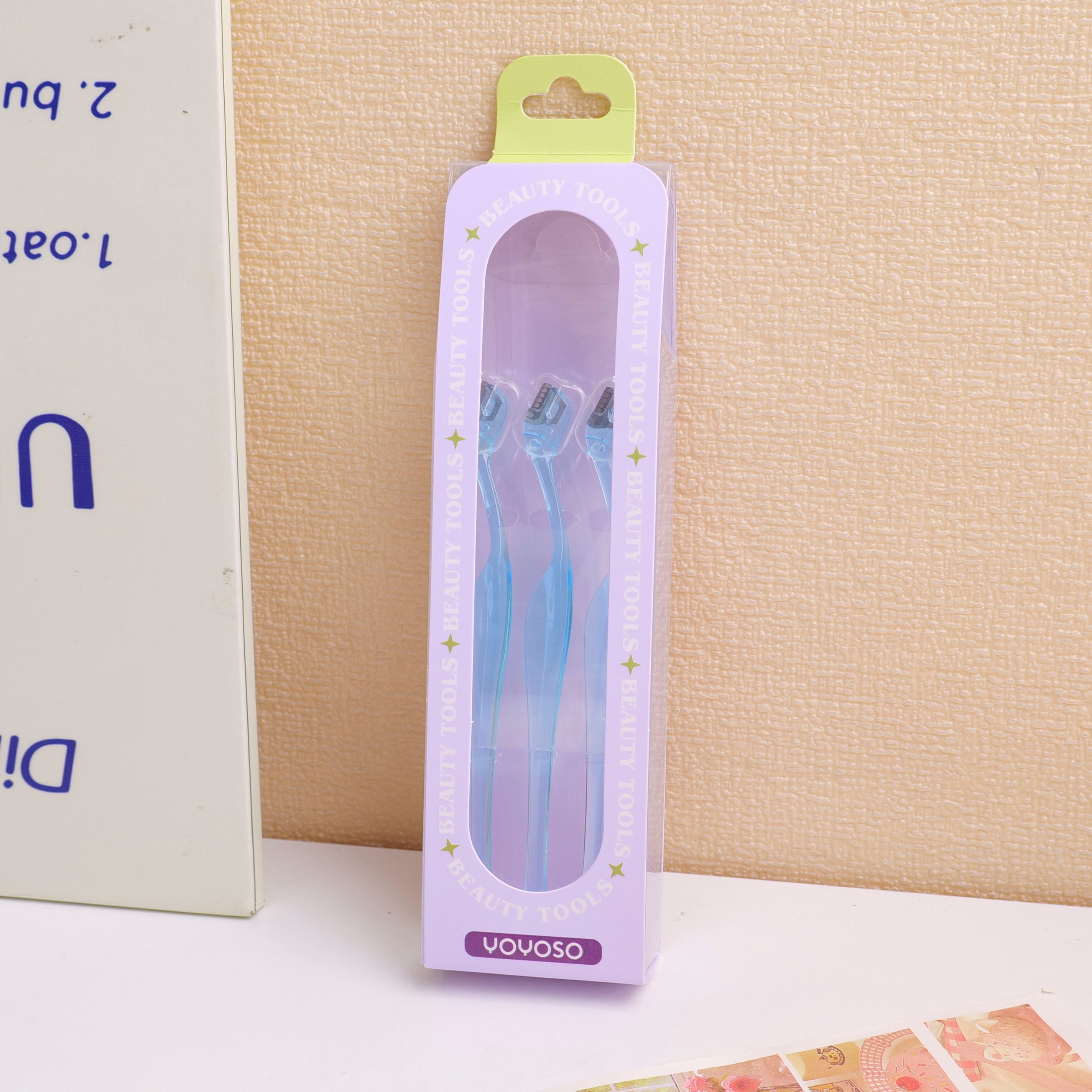 Three-second Heart-beating Mini Eyebrow Trimmer 3-piece set