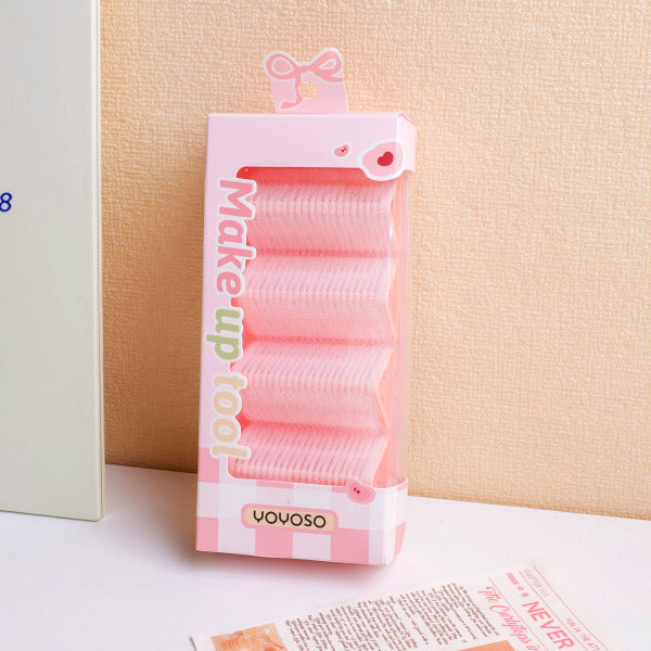 Triangular Hair Roll 4-Pack Set