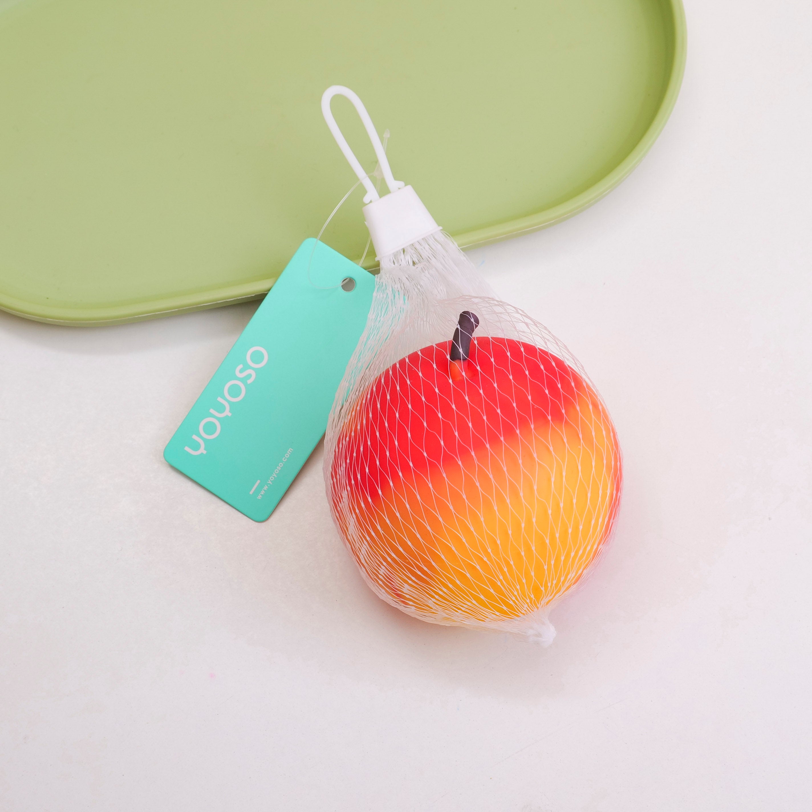 Fruit Series - Red Apple Squishy Stress-Relieving Toy