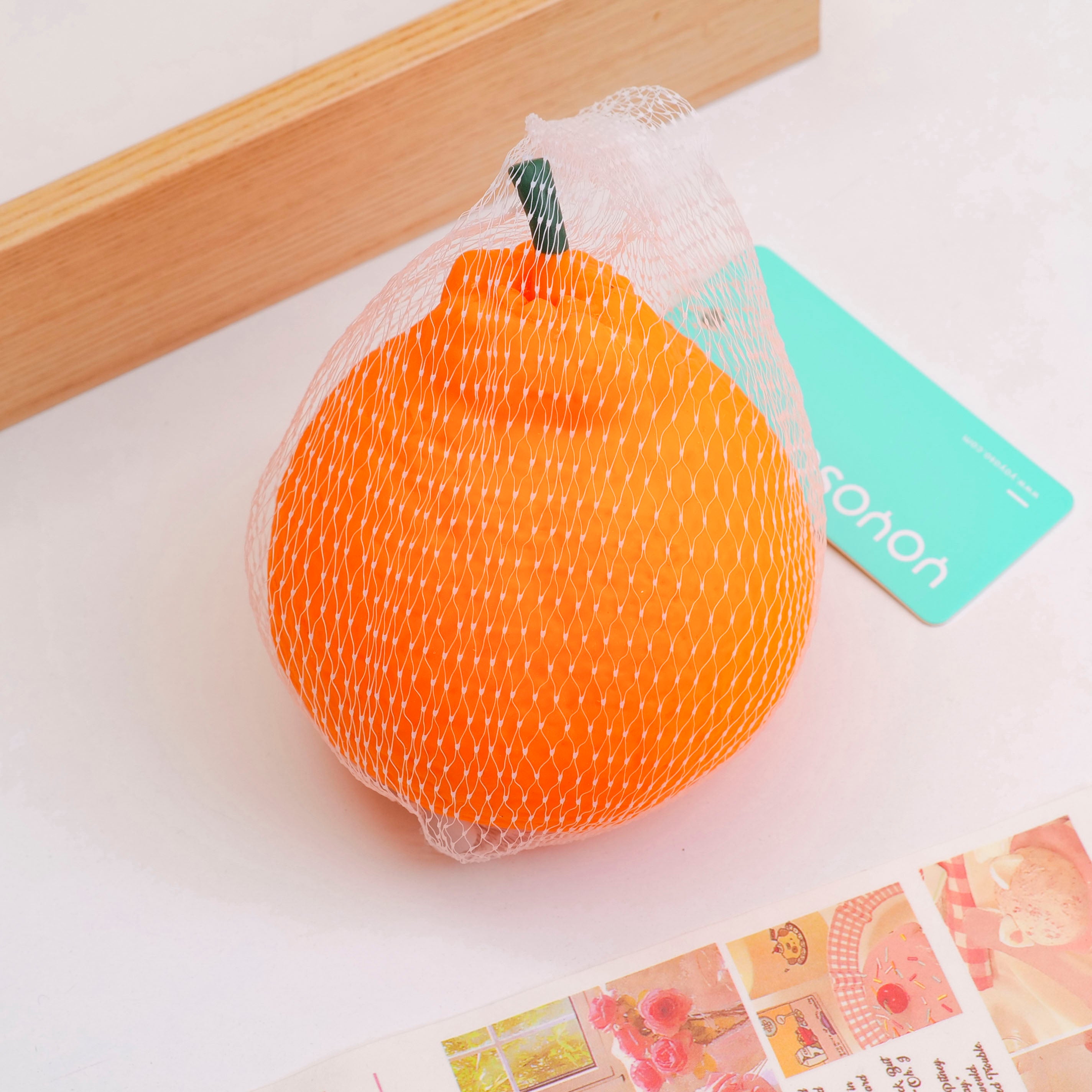 Fruit Series - Mandarin Squishy Stress-Relieving Toy