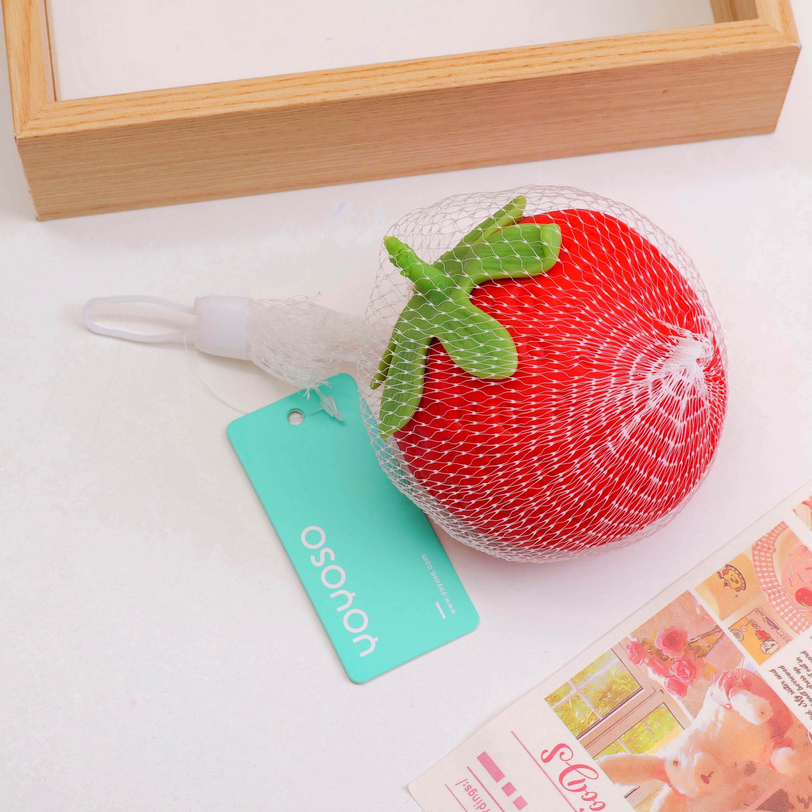 Fruit Series - Strawberry Squishy Stress-Relieving Toy