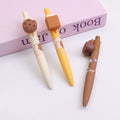 Sandwich Cookie Bear Surprise Creative Gel Pen (Blue Ink)