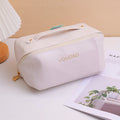 Multifunctional Foldable Makeup Bag - Beige