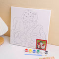 Christmas Series - Three Elves DIY Pigment Painting 30*30 (with Pigments, withou