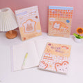Cute Pet Polka Dot Series - B5 Glue-bound Notebook - Ruled Inner Pages, 96 pcs