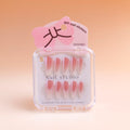 Sweetheart Girl Press-on Nails - Flowing Aurora, 10 pieces