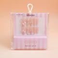 Dreamy Splendor Series Press-on Nails - Innocent and Alluring Heart-shaped Butte