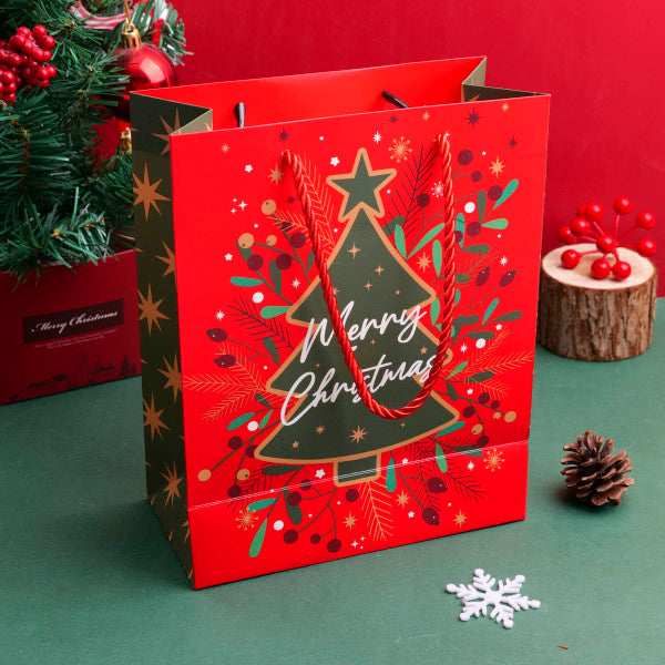 Christmas Series - Christmas Tree Gift Bag Size M