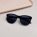 Classic and Casual Ladies' Sunglasses - Black Frame and Black Lenses