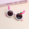 Strawberry Rabbit Children's Polarized Sunglasses - White