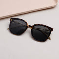 B-Letter Ladies' Sunglasses - Leopard Print