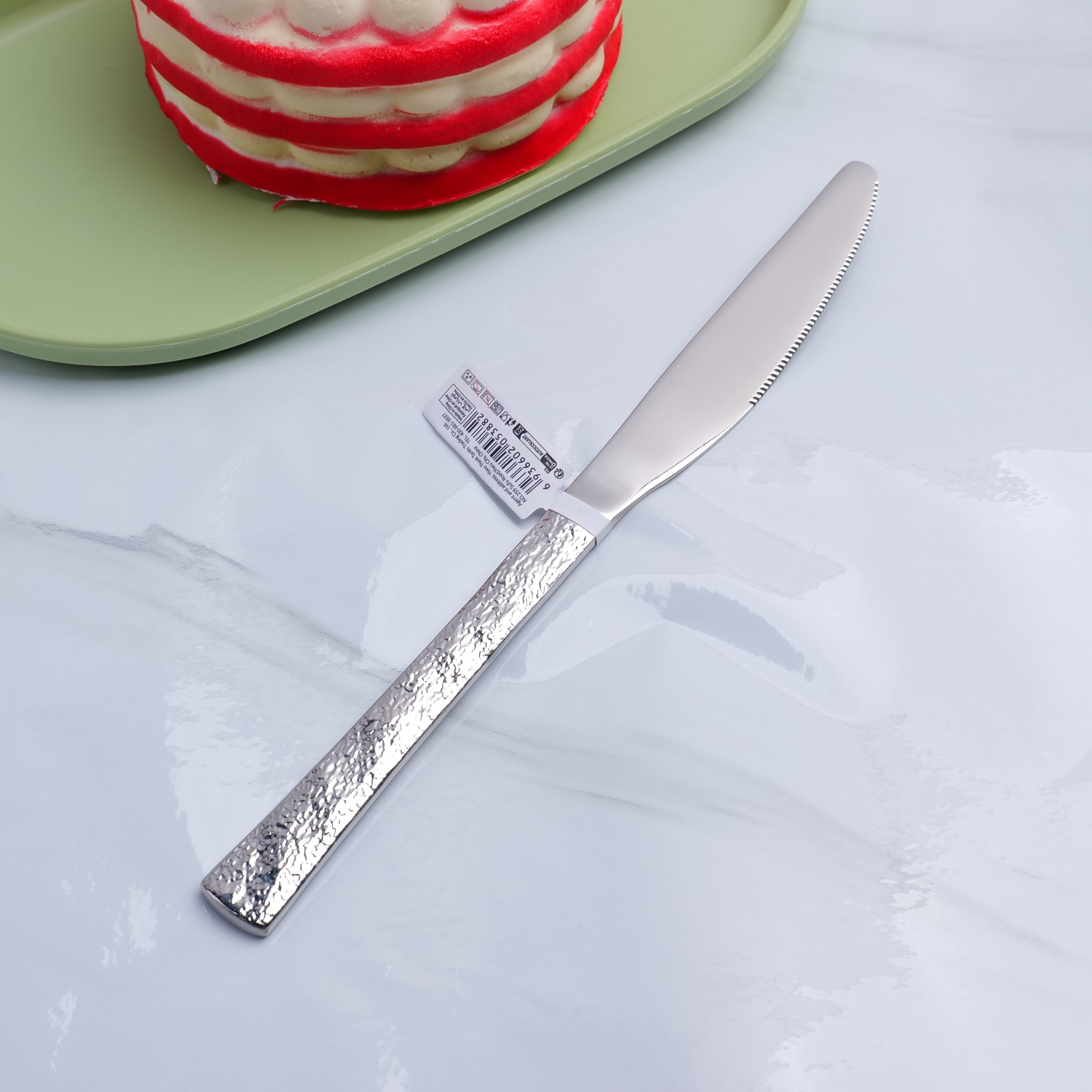 Stone Pattern Series - Stainless Steel Dinner Knife