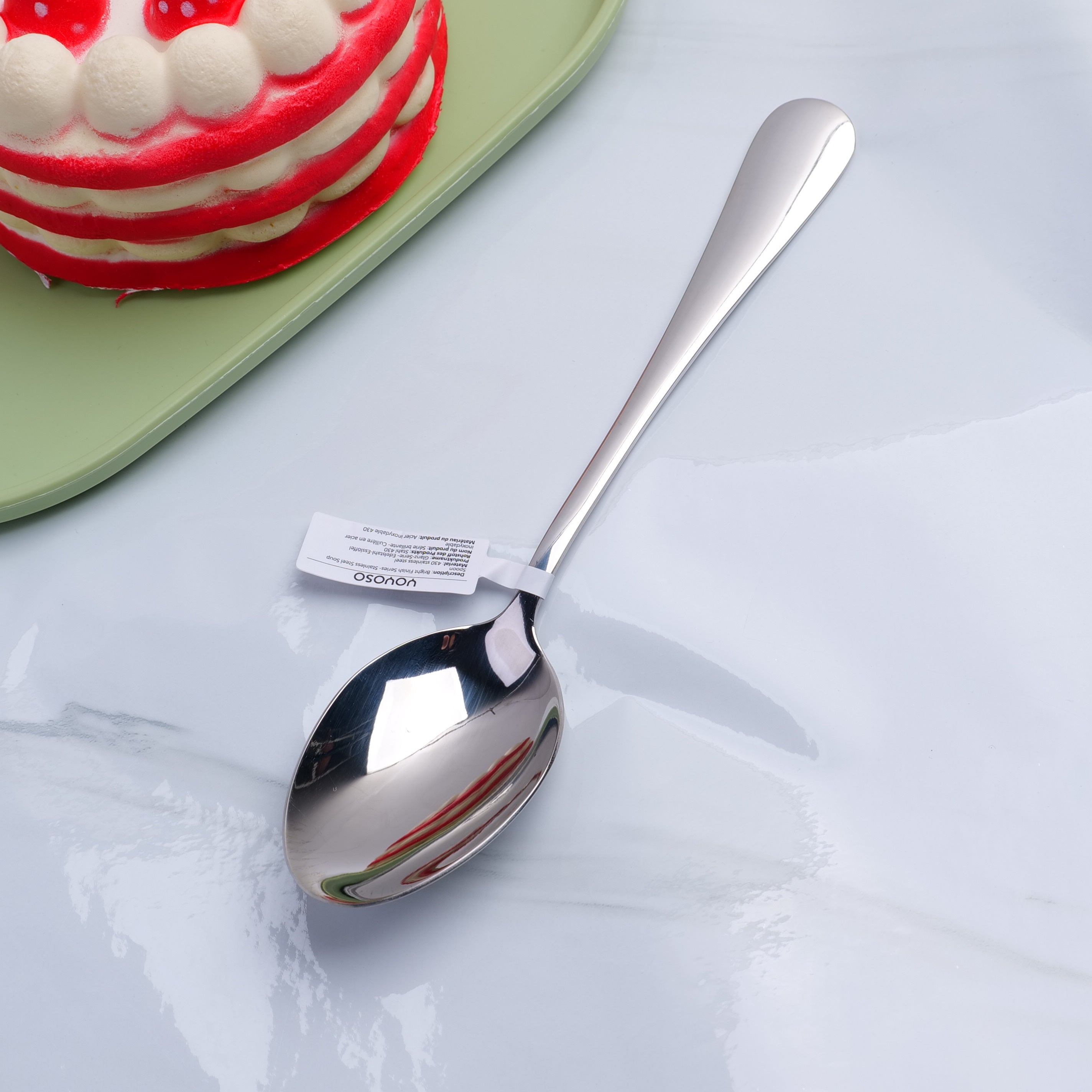 Bright Finish Series - Stainless Steel Soup Spoon