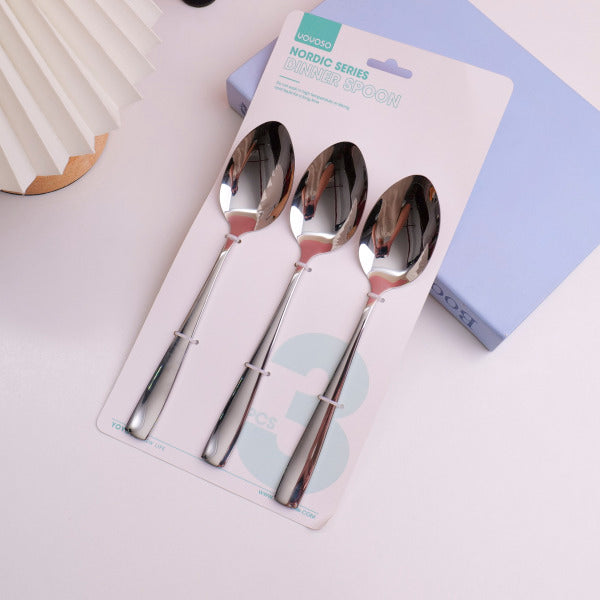 Nordic Series Dinner Spoon 3 Pieces Set