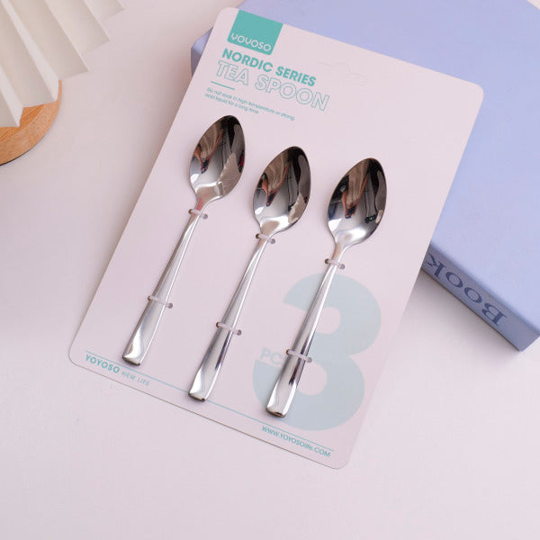 Nordic Series Tea Spoon 3 Pieces Set