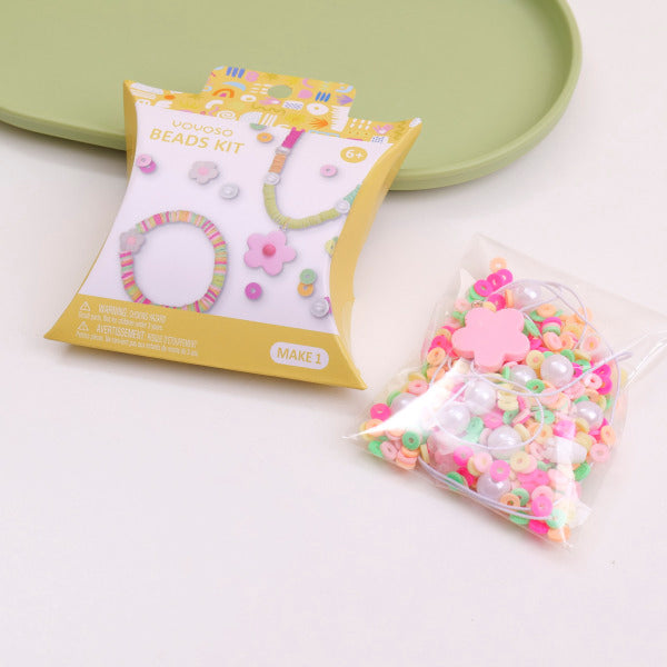 DIY Spring Style Bracelet and Necklace Set - Flower B