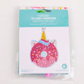 DIY Donut Rhinestone Keychain Set