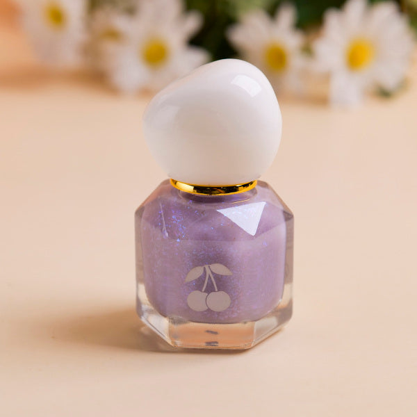Mountain Dark Blue Oil-based Nail Polish - Romantic Colorful Clouds