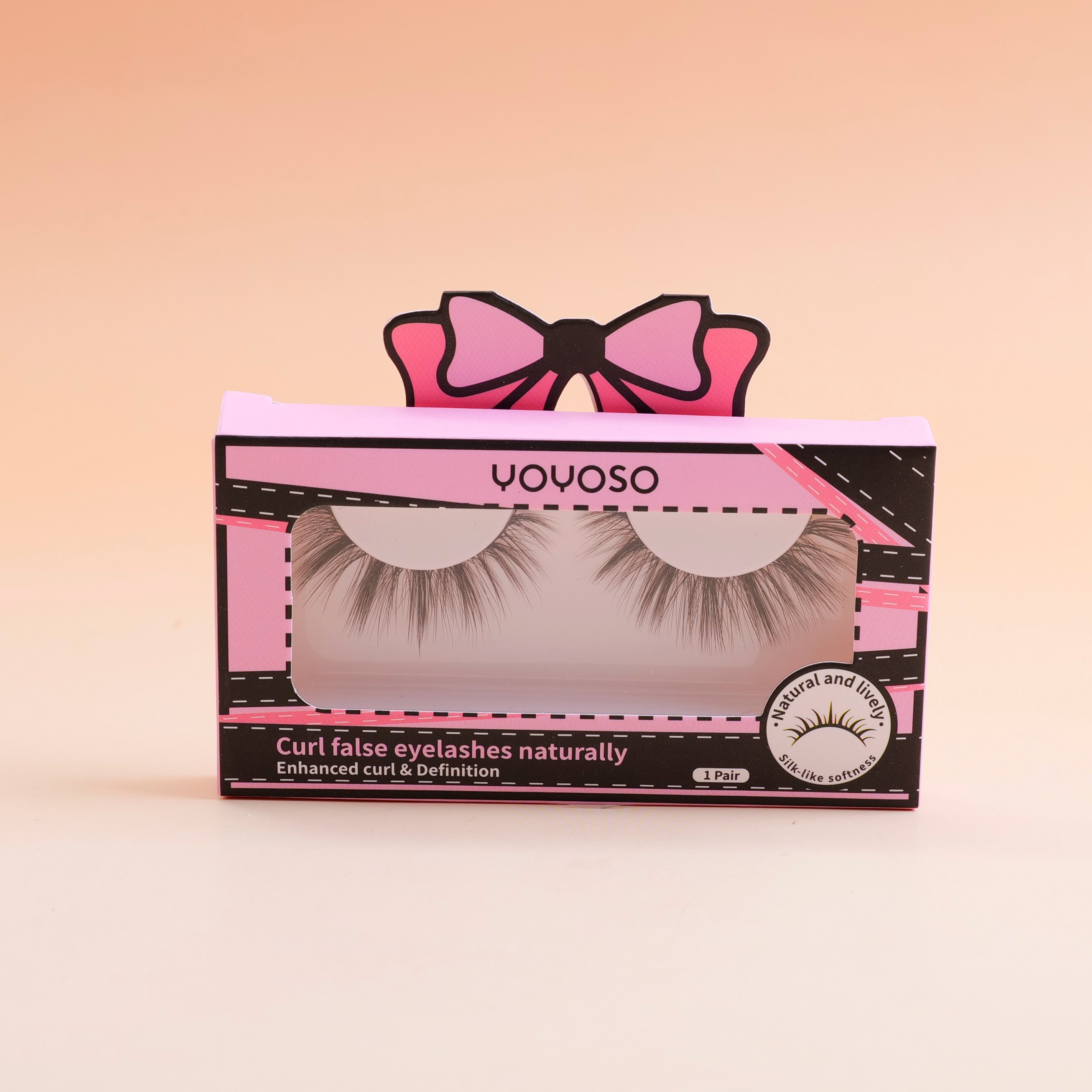 Dense 5D Elastic Curl · 1 Pair Pack