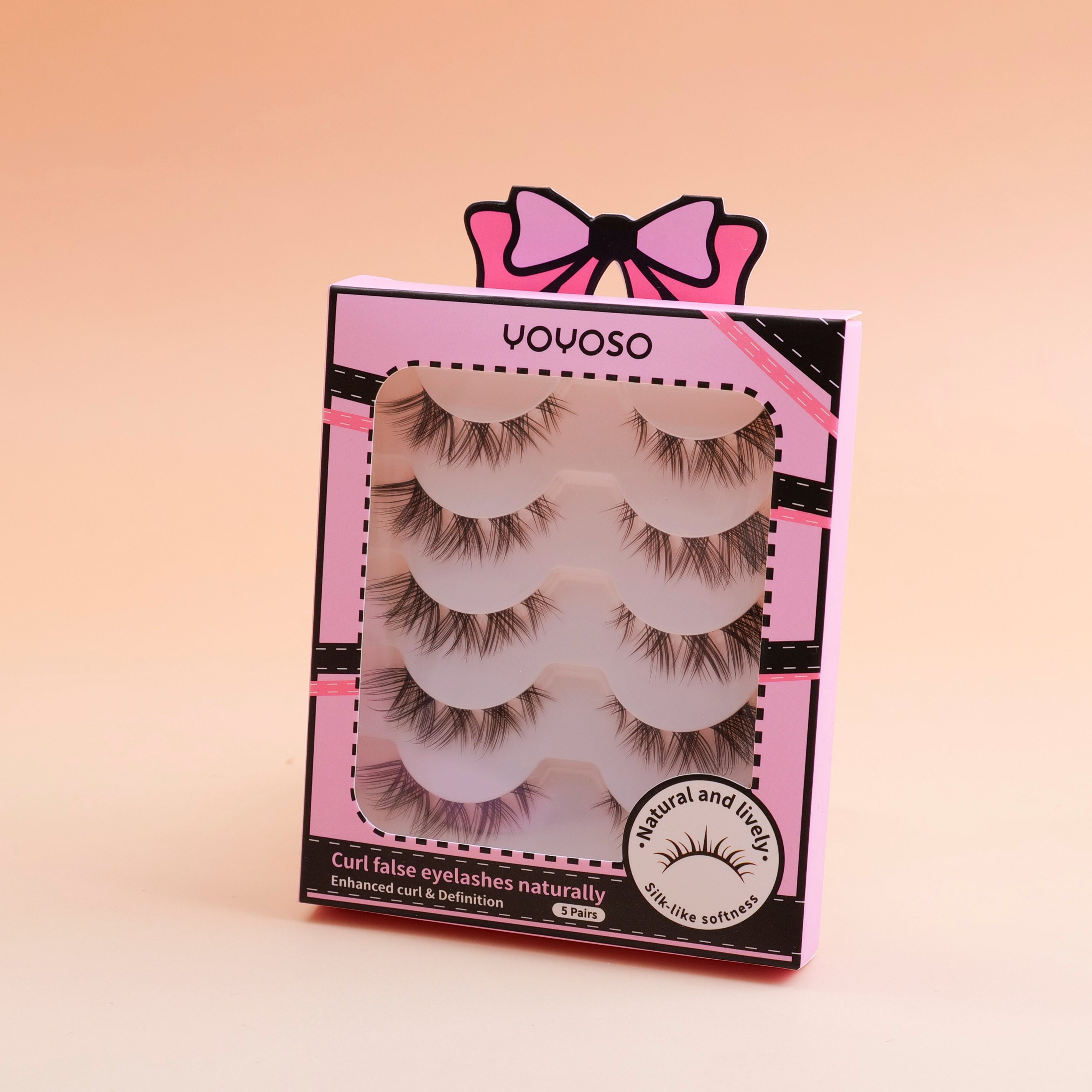Smart Barbie False Eyelashes · 5 Pairs Pack