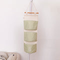 Hanging three-layer hanging bag