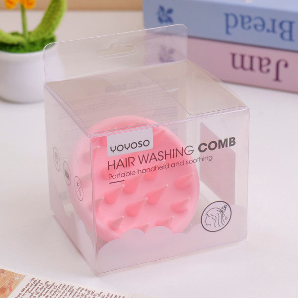 Handheld lazy hair washing comb