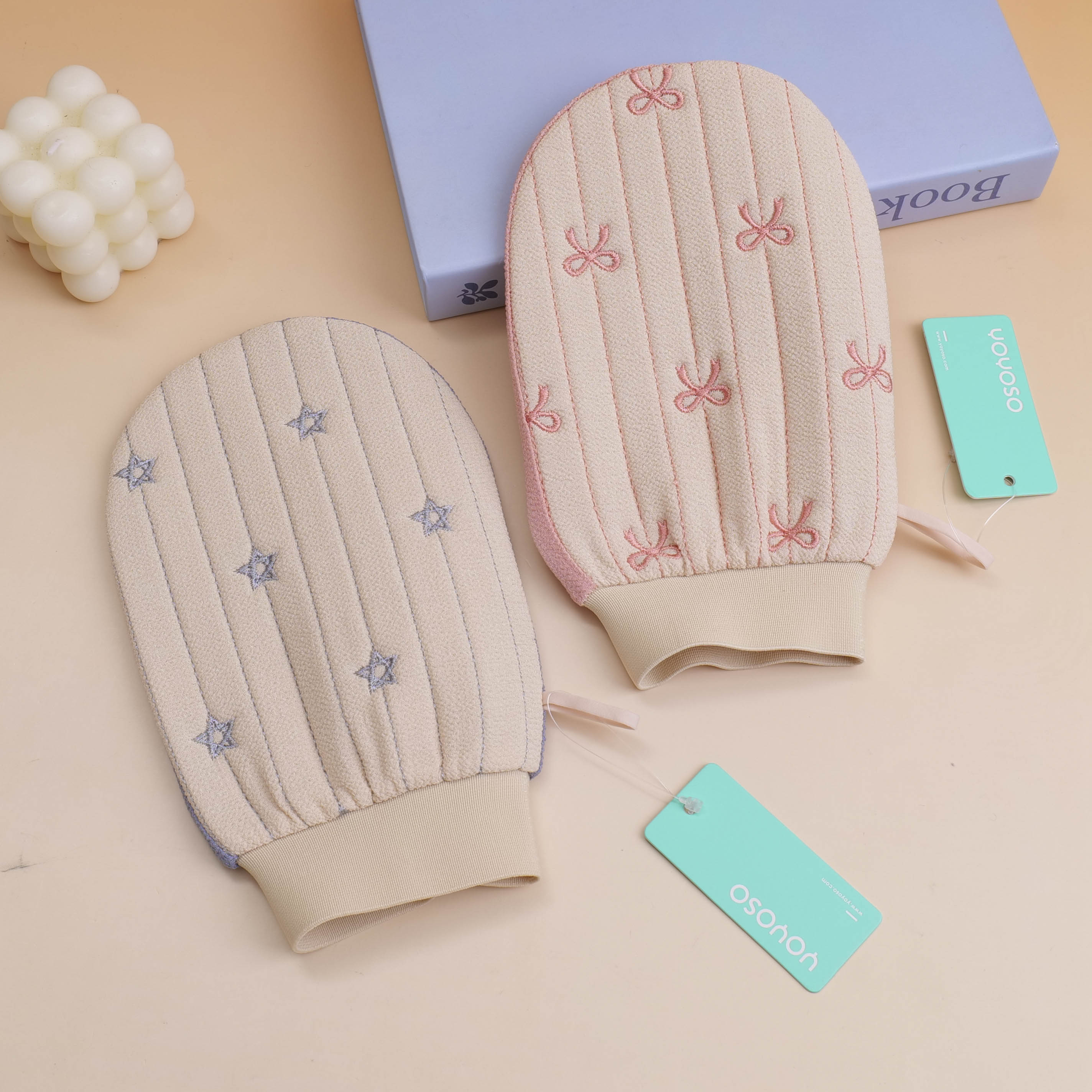 Muxi double-sided bath towel