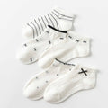 Simple-style Women's Ankle Socks-2 pairs