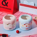 Polka Dot Series - Cake-shaped Desktop Trash Bin