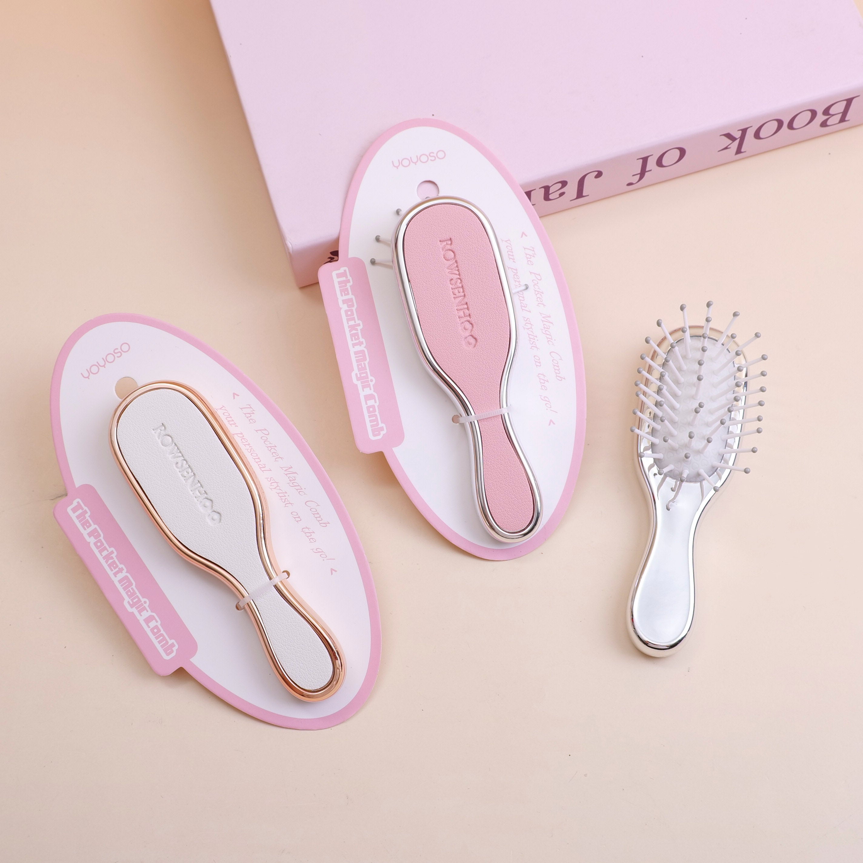 Simple Leather Palm Comb