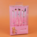 TEDDY ISLAND Series Makeup Brush Set 6pcs