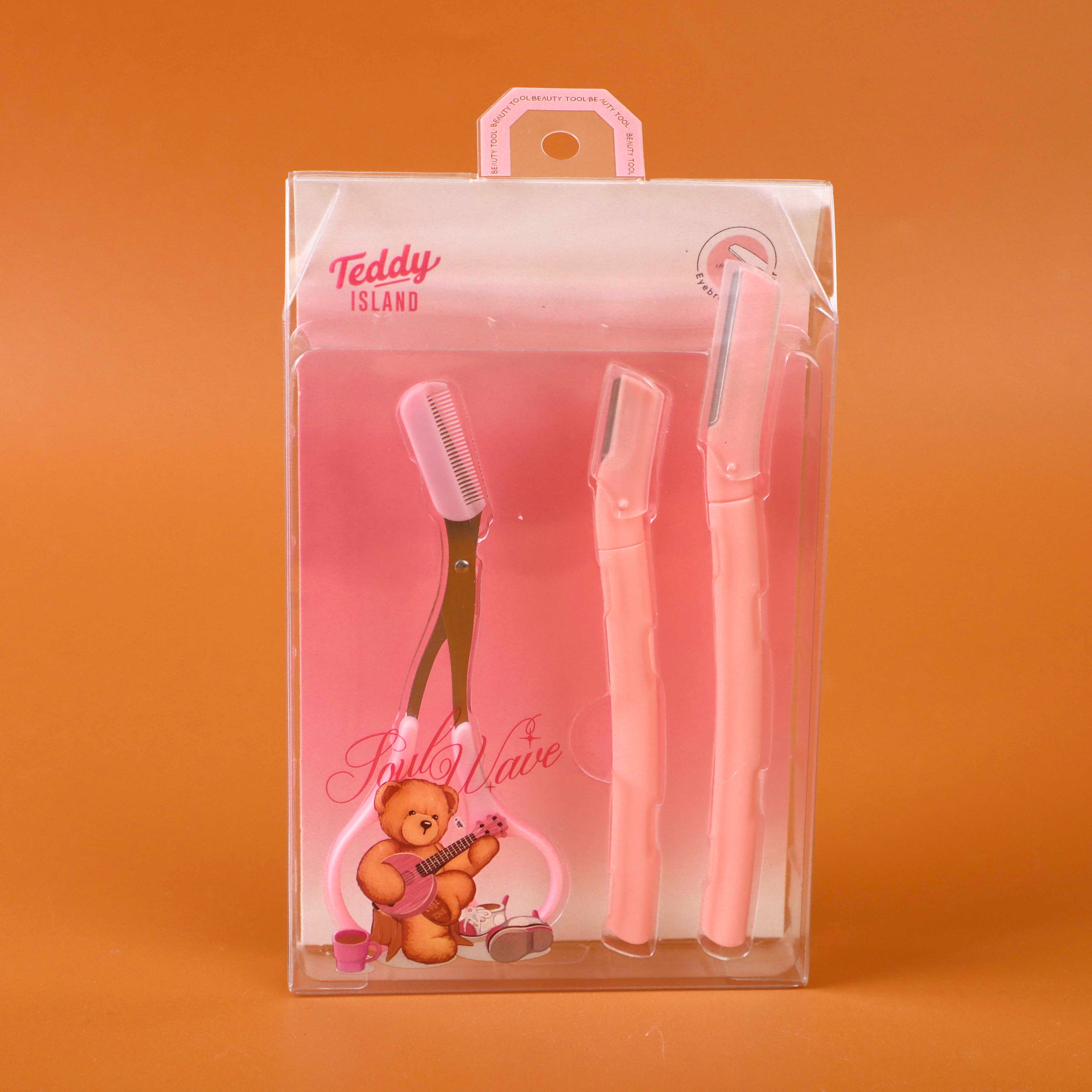 TEDDY ISLAND Series Eyebrow-Shaping Combo 3pcs Set