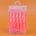 TEDDY ISLAND Series Sharp Folding Eyebrow Razor 5pcs Set