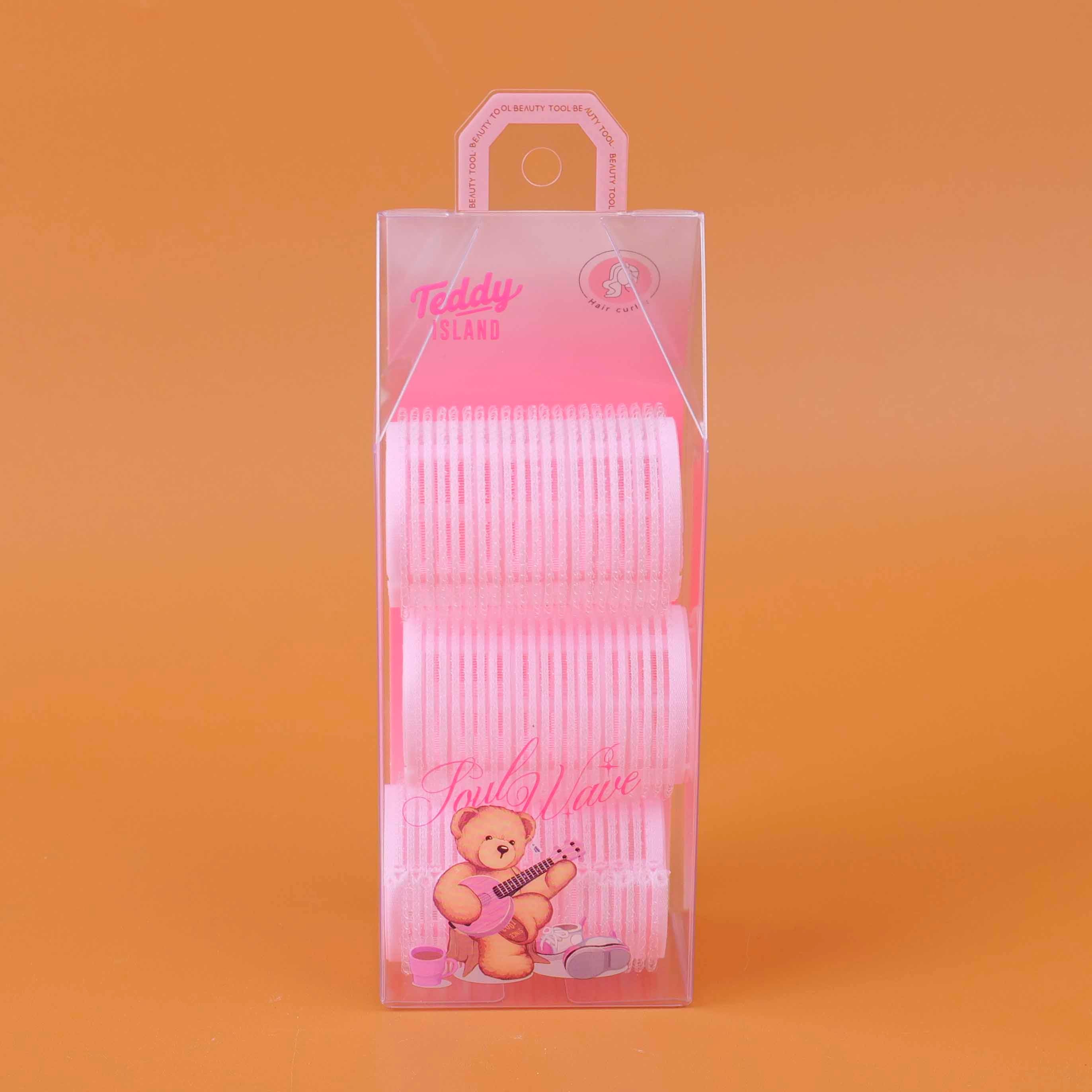 TEDDY ISLAND Series Large Hair Rollers 3pcs Set