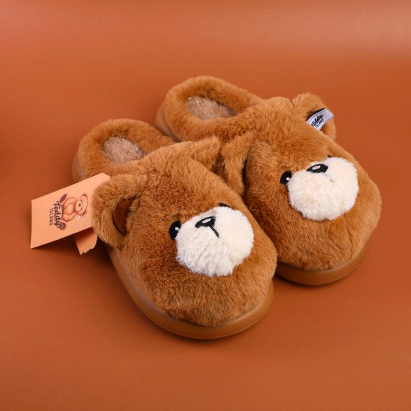 TEDDY ISLAND Series Adult Slippers Size 38-39
