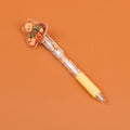 TEDDY ISLAND Series Beige Sticker Gel Pen - Blue Core