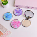 Oil Painting Butterfly Shell Epoxy Princess Mirror