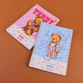 TEDDY ISLAND Series A5 Spiral Notebook - Lined Inner Page 68PCS-1