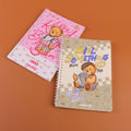 TEDDY ISLAND Series A5 Spiral Notebook k-Lined Inner Page 68PCS-2