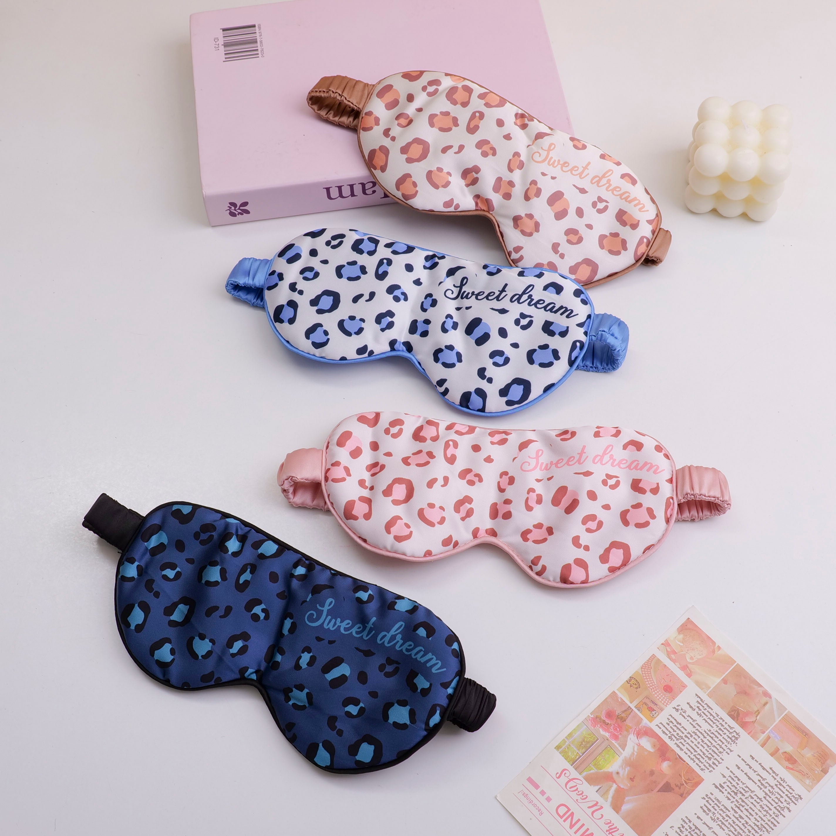 Leopard Dot Sleep Eye Mask