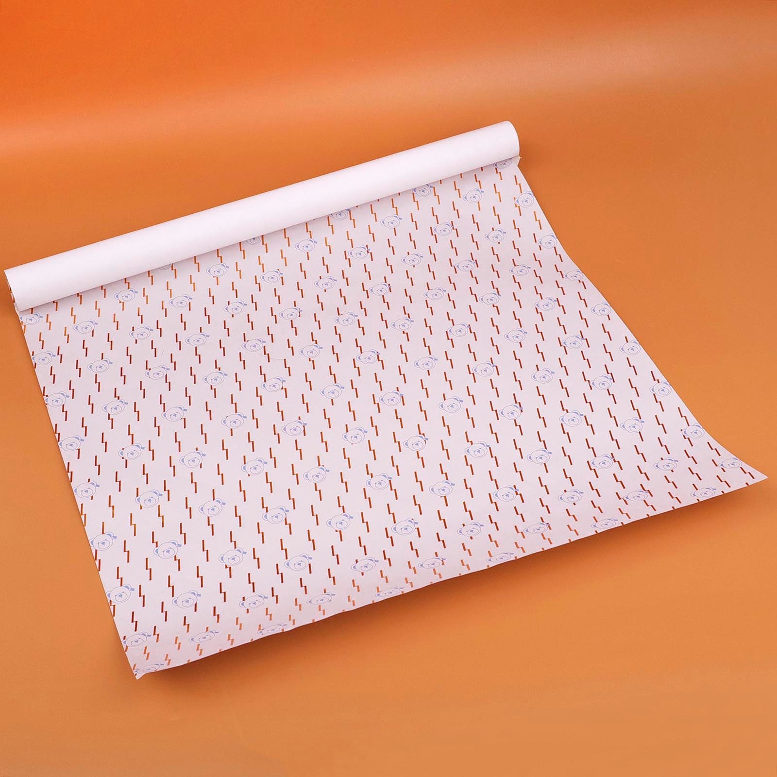 TEDDY ISLAND Series Concise Beige Powder Coating Packing Paper 50*70cm