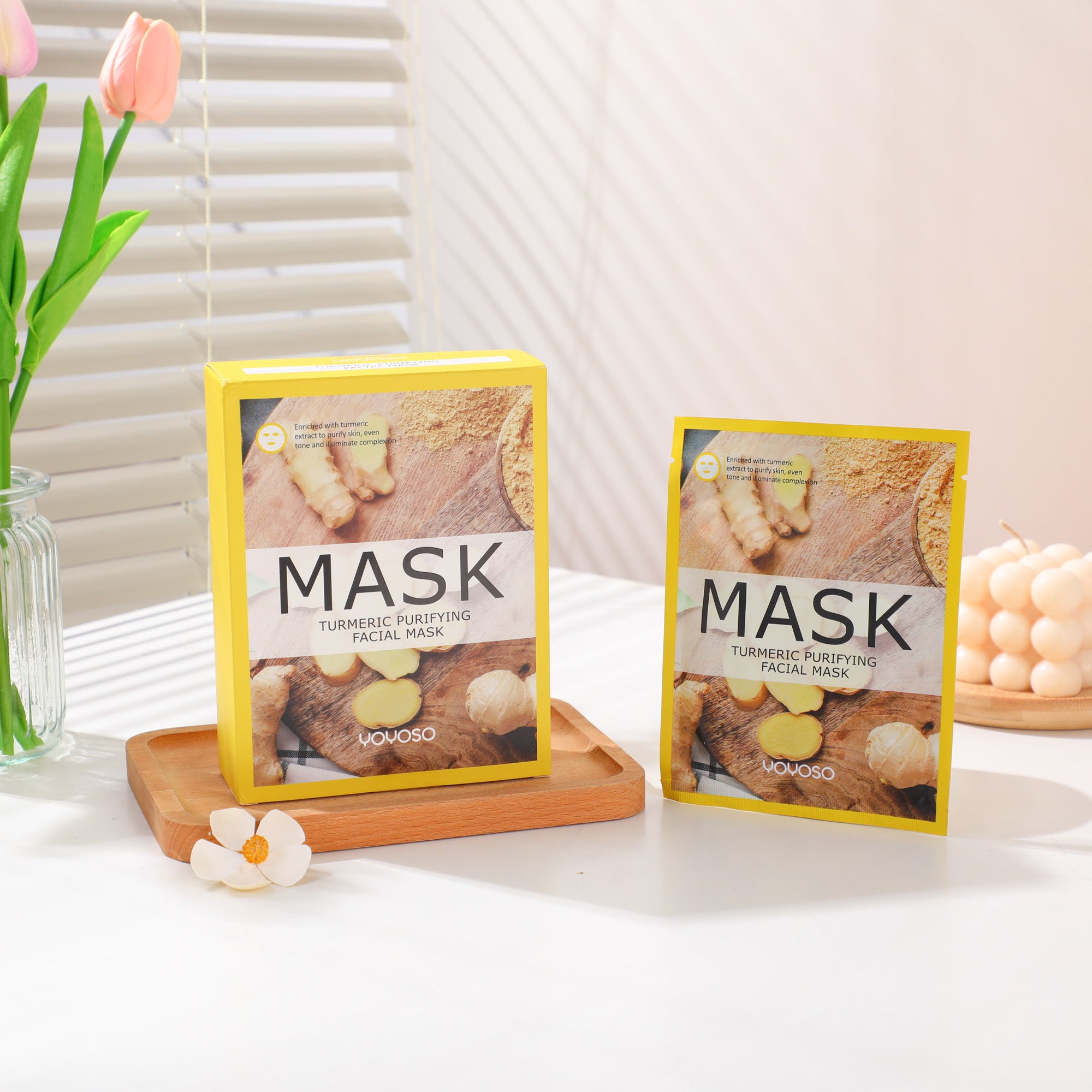 Turmeric Purifying Facial Mask (10 Pieces)