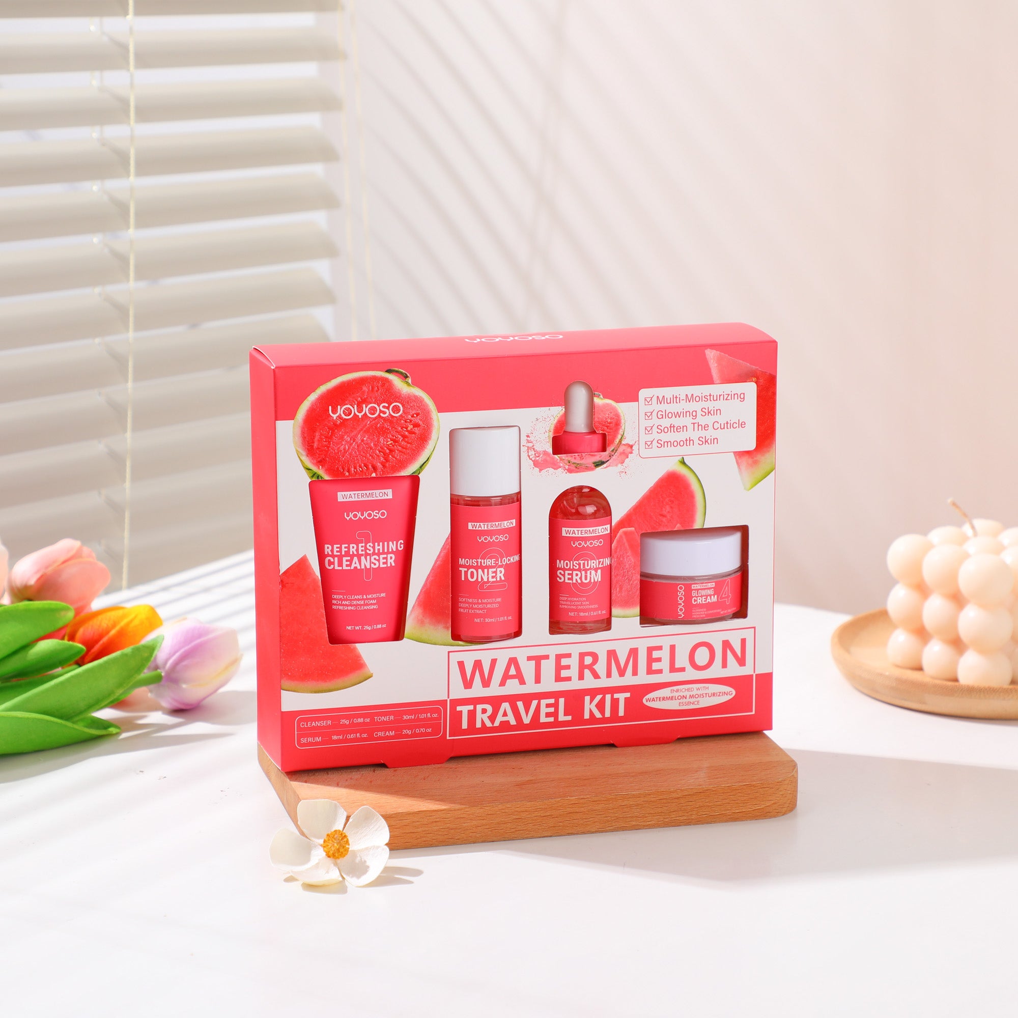 Fruit & Bloom Journey · Watermelon Travel Kit