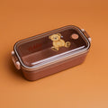 TEDDY ISLAND Lunch Box - 450ml Coffee