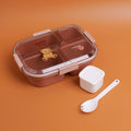 TEDDY ISLAND Lunch Box - 1150ml Coffee