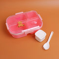 TEDDY ISLAND Lunch Box - 1150ml Pink