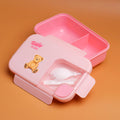 TEDDY ISLAND Lunch Box - 1100ml Pink