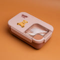 TEDDY ISLAND Lunch Box - 1100ml Coffee